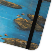 Load image into Gallery viewer, Moon River - PHONE CASE WALLET for Samsung &amp; iPhones - by Kerry Sandhu Art
