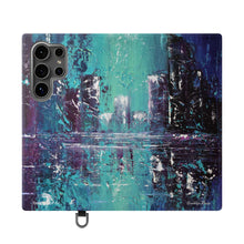 Load image into Gallery viewer, Brooklyn Roads - PHONE CASE WALLET - by Kerry Sandhu Art
