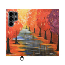 Load image into Gallery viewer, Autumn Leaves - PHONE CASE WALLET for Samsung &amp; iPhones - by Kerry Sandhu Art
