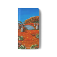 Load image into Gallery viewer, Beds Are Burning - PHONE CASE WALLET - by Kerry Sandhu Art
