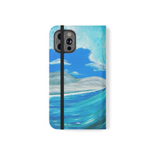 Load image into Gallery viewer, Ride the Wave - PHONE CASE WALLET - by Kerry Sandhu Art
