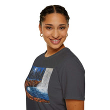 Load image into Gallery viewer, T-Shirt made from very soft materials, no side seams. Feels like bliss to wear! Many designs by Kerry Sandhu Art
