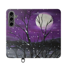 Load image into Gallery viewer, Luminescence - PHONE CASE WALLET - by Kerry Sandhu Art
