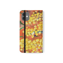 Load image into Gallery viewer, Rustic Wattle - PHONE CASE WALLET for Samsung &amp; iPhones - by Kerry Sandhu Art
