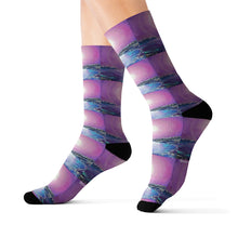 Load image into Gallery viewer, Shine Like It Does - UNISEX SOCKS - Designed from Original Artwork
