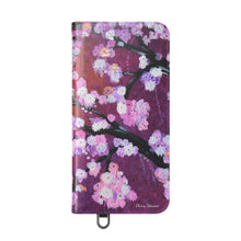 Load image into Gallery viewer, Cherry Blossom - PHONE CASE WALLET - by Kerry Sandhu Art
