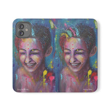 Load image into Gallery viewer, Raining Glitter - PHONE CASE WALLET for Samsung &amp; iPhones - by Kerry Sandhu Art
