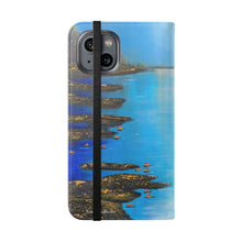 Load image into Gallery viewer, Moon River - PHONE CASE WALLET for Samsung &amp; iPhones - by Kerry Sandhu Art
