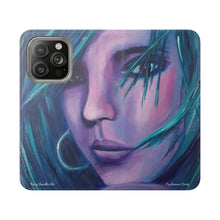 Load image into Gallery viewer, Psychosonic Cindy - PHONE CASE WALLET - by Kerry Sandhu Art
