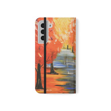 Load image into Gallery viewer, Autumn Leaves - PHONE CASE WALLET for Samsung &amp; iPhones - by Kerry Sandhu Art
