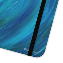 Load image into Gallery viewer, Ride the Wave - PHONE CASE WALLET - by Kerry Sandhu Art
