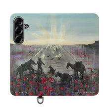 Load image into Gallery viewer, The Band Played Waltzing Matilda -PHONE CASE WALLET- by Kerry Sandhu Art
