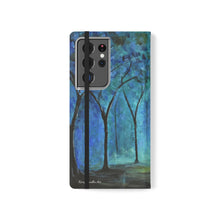 Load image into Gallery viewer, Forest of Light - PHONE CASE WALLET - by Kerry Sandhu Art
