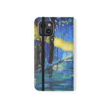 Load image into Gallery viewer, Colours of the Rain - PHONE CASE WALLET - by Kerry Sandhu Art
