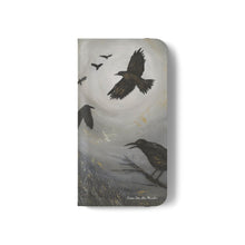 Load image into Gallery viewer, Come Join the Murder - PHONE CASE WALLET - by Kerry Sandhu Art
