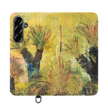 Load image into Gallery viewer, Rustic Grass Tree - PHONE CASE WALLET - by Kerry Sandhu Art
