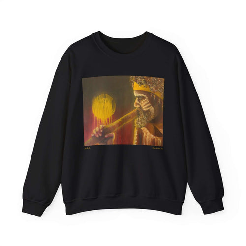 Sweatshirt 50/50 Cotton/Polyester, Medium-heavy fabric, Loose fit, true to size, Original art designs by Kerry Sandhu Art