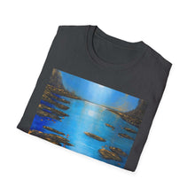 Load image into Gallery viewer, T-Shirt made from very soft materials, no side seams. Feels like bliss to wear! Many designs by Kerry Sandhu Art
