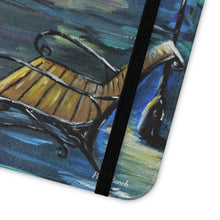 Load image into Gallery viewer, Park Bench - PHONE CASE WALLET for Samsung &amp; iPhones - by Kerry Sandhu Art
