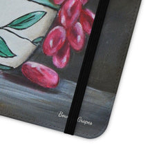 Load image into Gallery viewer, Bowl of Grapes - PHONE CASE WALLET for Samsung &amp; iPhones - by Kerry Sandhu Art
