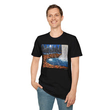 Load image into Gallery viewer, T-Shirt made from very soft materials, no side seams. Feels like bliss to wear! Many designs by Kerry Sandhu Art
