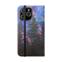 Load image into Gallery viewer, Northern Lights - PHONE CASE WALLET - by Kerry Sandhu Art
