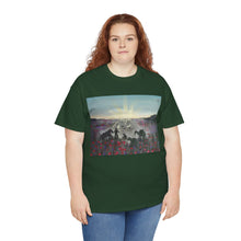 Load image into Gallery viewer, The Band Played Waltzing Matilda - Unisex HEAVY COTTON TEE - by Kerry Sandhu Art
