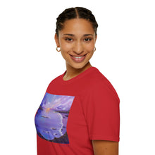 Load image into Gallery viewer, T-Shirt made from very soft materials, no side seams. Feels like bliss to wear! Many designs by Kerry Sandhu Art
