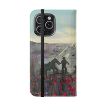 Load image into Gallery viewer, The Band Played Waltzing Matilda -PHONE CASE WALLET- by Kerry Sandhu Art
