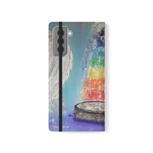Load image into Gallery viewer, Angels Brought Me Here - PHONE CASE WALLET - by Kerry Sandhu Art
