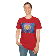 Load image into Gallery viewer, T-Shirt made from very soft materials, no side seams. Feels like bliss to wear! Many designs by Kerry Sandhu Art
