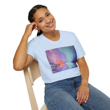 Load image into Gallery viewer, T-Shirt made from very soft materials, no side seams. Feels like bliss to wear! Many designs by Kerry Sandhu Art
