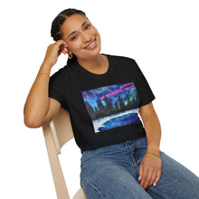 Load image into Gallery viewer, T-Shirt made from very soft materials, no side seams. Feels like bliss to wear! Many designs by Kerry Sandhu Art
