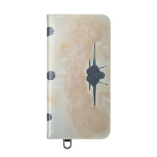 Load image into Gallery viewer, The Dust of Uruzgan (with Jet) - PHONE CASE WALLET - by Kerry Sandhu Art
