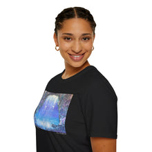 Load image into Gallery viewer, T-Shirt made from very soft materials, no side seams. Feels like bliss to wear! Many designs by Kerry Sandhu Art
