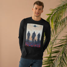 Load image into Gallery viewer, The Dust of Uruzgan - UNISEX LONGSLEEVE TEE - Designed from original Anzac Day artwork (Image on front)
