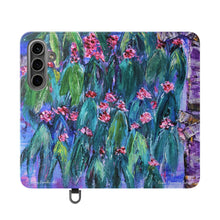 Load image into Gallery viewer, Rustic Flowering Gum - PHONE CASE WALLET - by Kerry Sandhu Art
