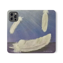 Load image into Gallery viewer, Three Little Birds (Faith) - PHONE CASE WALLET - by Kerry Sandhu Art
