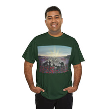 Load image into Gallery viewer, The Band Played Waltzing Matilda - Unisex HEAVY COTTON TEE - by Kerry Sandhu Art
