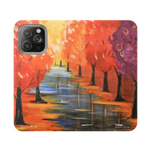 Load image into Gallery viewer, Autumn Leaves - PHONE CASE WALLET for Samsung &amp; iPhones - by Kerry Sandhu Art

