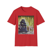 Load image into Gallery viewer, T-Shirt made from very soft materials, no side seams. Feels like bliss to wear! Many designs by Kerry Sandhu Art
