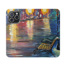 Load image into Gallery viewer, Park Bench - PHONE CASE WALLET for Samsung &amp; iPhones - by Kerry Sandhu Art
