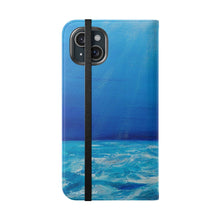 Load image into Gallery viewer, The Sound of Silence - PHONE CASE WALLET - by Kerry Sandhu Art
