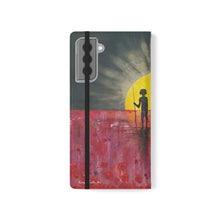 Load image into Gallery viewer, Freedom Called - PHONE CASE WALLET - by Kerry Sandhu Art
