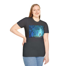 Load image into Gallery viewer, T-Shirt made from very soft materials, no side seams. Feels like bliss to wear! Many designs by Kerry Sandhu Art
