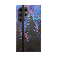 Load image into Gallery viewer, Northern Lights - PHONE CASE WALLET - by Kerry Sandhu Art
