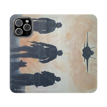 Load image into Gallery viewer, The Dust of Uruzgan (with Jet) - PHONE CASE WALLET - by Kerry Sandhu Art
