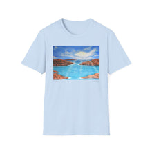 Load image into Gallery viewer, T-Shirt made from very soft materials, no side seams. Feels like bliss to wear! Many designs by Kerry Sandhu Art
