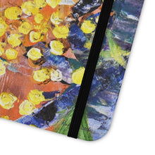 Load image into Gallery viewer, Rustic Wattle - PHONE CASE WALLET for Samsung &amp; iPhones - by Kerry Sandhu Art
