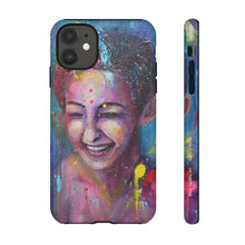 Load image into Gallery viewer, Raining Glitter - TOUGH PHONE CASES for Samsung &amp; iPhones - by Kerry Sandhu Art
